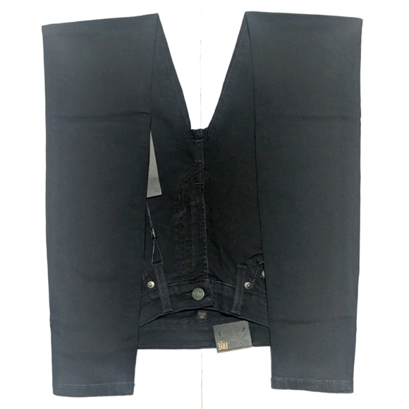 Frye Addie Classic Mid Rise Fitted Skinny Jeans Black Ember Size 25 - Picture 6 of 16